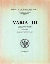 Serie Arqueológica 10 - Varia III